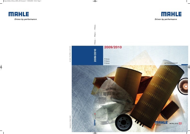 catalogo filtros mahle